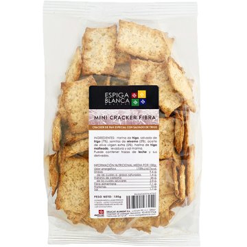Crackers Espiga Blanca Mini Fibra Torrat 150 Gr