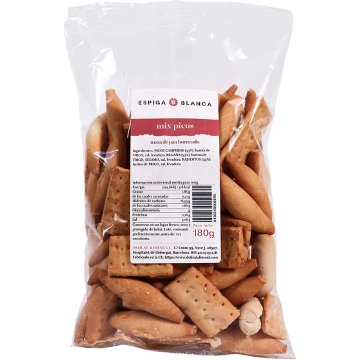 Picos Espiga Blanca Mix Picos Horneados 180 Gr