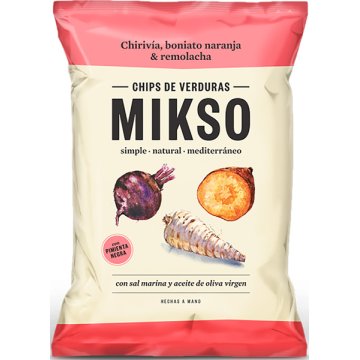 Xips Mikso Xirívia/boniat/remolatxa 85 Gr