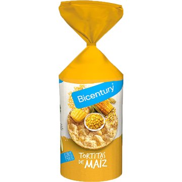 Tortitas De Maiz Bicentury Maiz 130 Gr Pack