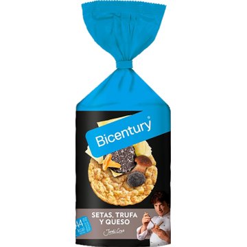 Tortitas De Maiz Bicentury Setas Trufa Y Queso