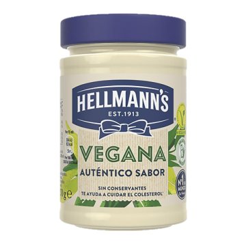 Mayonesa Hellmann's Vegana Tarro 280 Ml