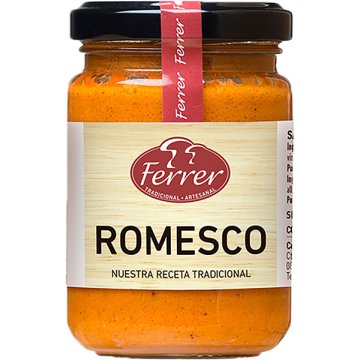Salsa Ferrer Romesco Tarro 130 Gr