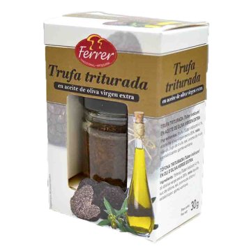 Trufa Ferrer Triturada En Oli D'oliva Verge Extra Pot 30 Gr