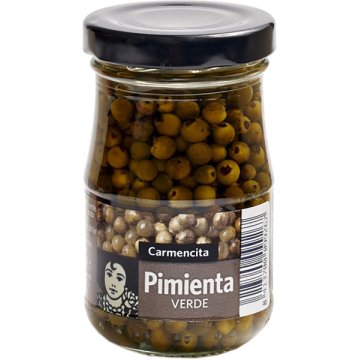 Pimienta Verde Carmencita En Salmuera Tarro 100 Gr