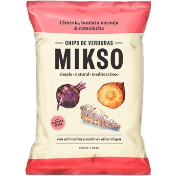 Chips Mikso Chirivia/boniato/remolacha 250 Gr