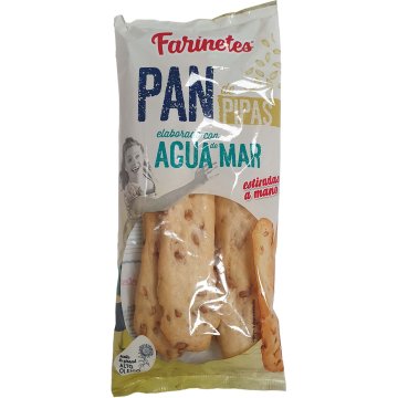 Pan De Pipa Farinetes Agua De Mar Bipack 90 Gr Pack 2