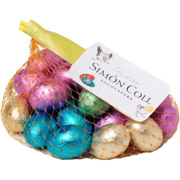 Huevos De Chocolate Simón Coll Rellenos De Praliné 150 Gr