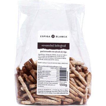 Palitos Espiga Blanca Sesaminis Integrales 150 Gr