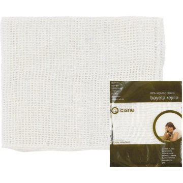 Bayeta Cisne Cocina Rejilla Blanca 40x45 Pack 12