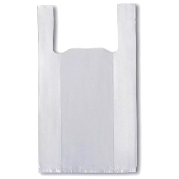 Bolsa Plástico Eversia Camiseta 50 Micras Blanca 70% Reciclada 42x53 Pack 120