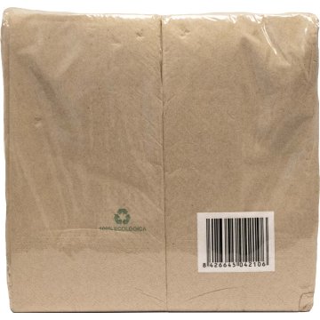 Tovallons Caricias Mini-servis Nature 17x17 1 Capa 200 U