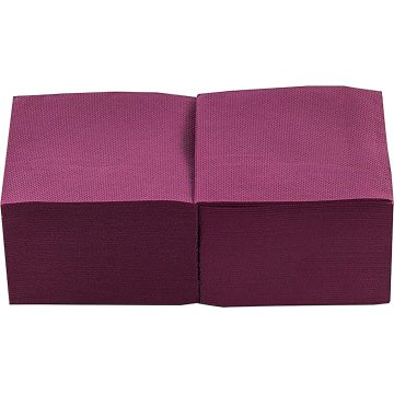 Tovallons Caricias Punta Punta Bordeus 20x20 2 Capes 100 U