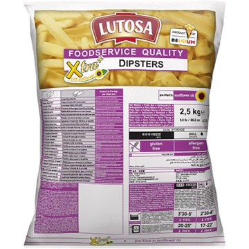 Patatas Lutosa Teja Congeladas Bolsa 2.5 Kg