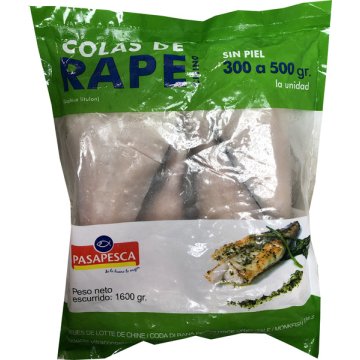 Rape Pasapesca Colas Congelado 300/500 Bolsa 2 Kg