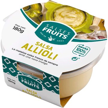 Salsa Fruits. S & P All I Oli Tarrina 180 Gr