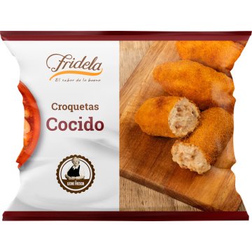 Croquetas Fridela Cocido Congeladas Bolsa 500 Gr