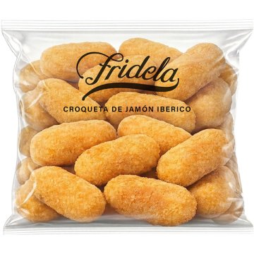Croquetas Fridela Jamón Ibérico Congeladas Bolsa 500 Gr