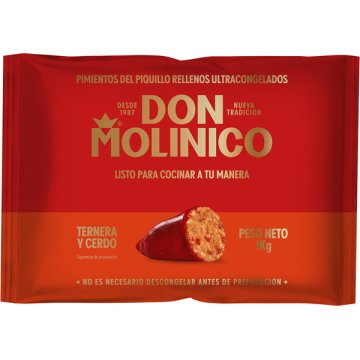 Pebrot Piquillo Don Molinico Farcits Carn Congelats 1 Kg