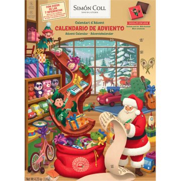 Calendari D'advent Simón Coll Santa's Workshop 120 Gr