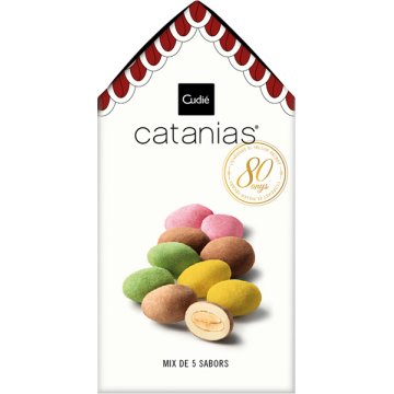Catanias Cudié Casa Navidad Mix 5 Sabores Flow Pack 100 Gr