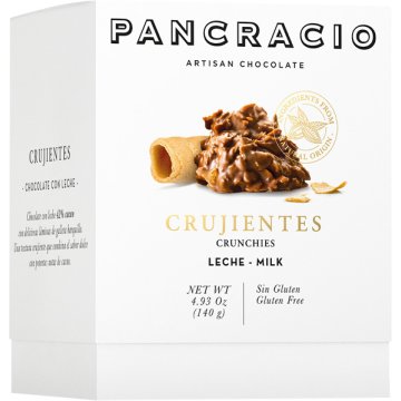 Chocolate Pancracio Crujientes Con Leche Box 140 Gr