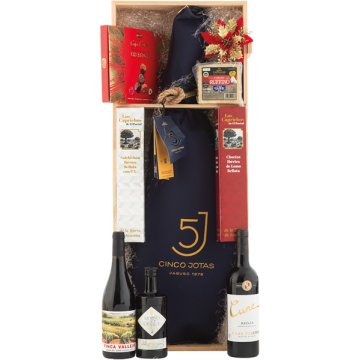Jamonera Navidad Caja Madera Ref.318