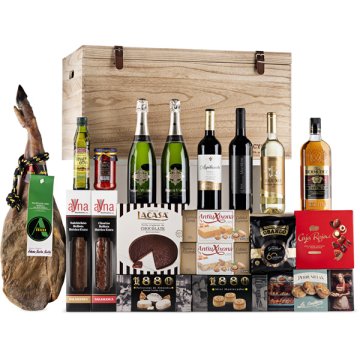 Estuche Navidad 4 Botellas Vino Ref.604
