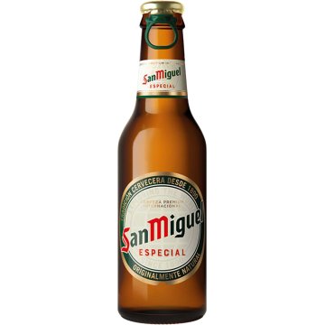 Cerveza San Miguel Vidrio 25 Cl Pack 6