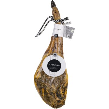 Jamón Afinado Cebo Ibérico 50% 8.5 Kg Caja Maletín+malla+vacío