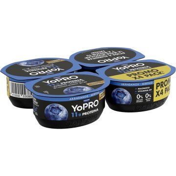 Iogurt Danone Yopro Cullera Nabius 120 Gr Pack 4