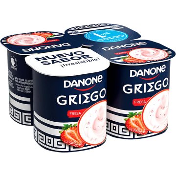 Iogurt Danone Grec Maduixa 110 Gr Pack 4
