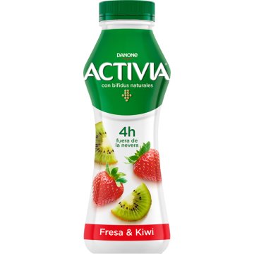 Yogur Danone Activia Beber Fresa-kiwi 280 Gr