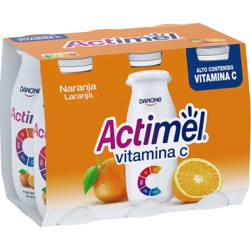 Actimel Vitamina C Taronja 100 Gr Pack 6