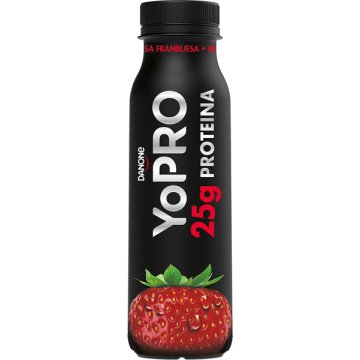 Yogur Danone Yopro Drinks Fresa-frambuesa 300 Gr