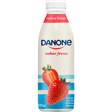 Yogur Danone Beber Fresa 550 Gr