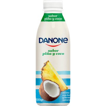 Yogur Danone Para Beber Piña Y Coco 550 Gr