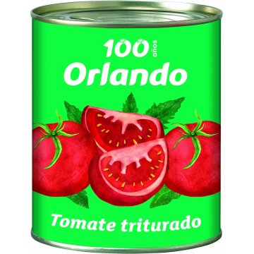 Tomate Orlando Triturado Lata 1 Kg