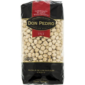 Garbanzos Pedro Lechosos Secas Bolsa 1 Kg