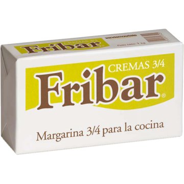 Margarina Fribar Pastilla 1 Kg