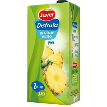 Suc Juver Disfruta Pinya 50% Mínim Brik 2 Lt