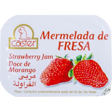 Mermelada Caster Fresa 20 Gr 396 Uni