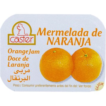 Mermelada Caster Naranja Monodosis 20 Gr 396 Uni