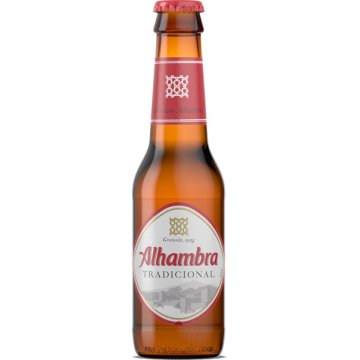 Cerveza Alhambra Tradicional Vidrio 1/5 Retornable