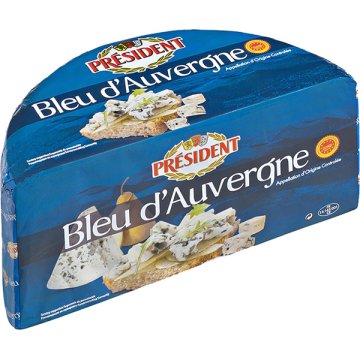 Formatge President Bleu D'auvergne 1/2 Peça