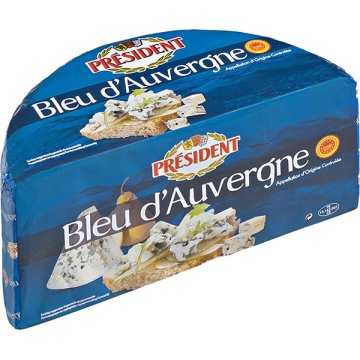 Queso President Bleu D'auvergne 1/2 Pieza