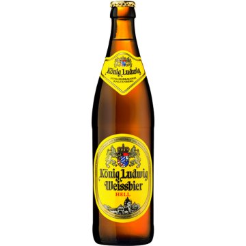 Cerveza Konig Ludwig Vidrio 50 Cl Cartón