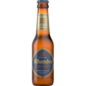 Cerveza Alhambra 0.0 % Vidrio 1/5 Retornable