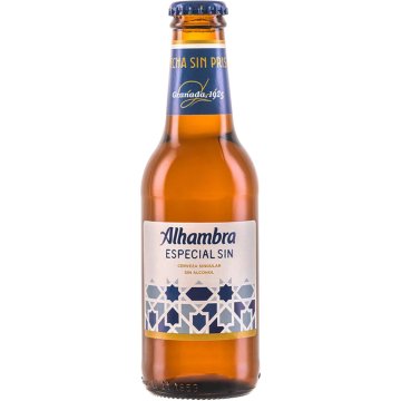 Cerveza Alhambra 0.0 % Vidrio 1/5 Retornable