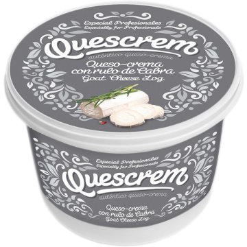 Queso Quescrem Rulo De Cabra Crema Tarrina 500 Gr